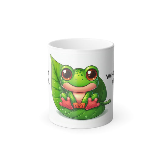 Just a Girl Who Loves Frogs | Color Morphing Mug, 11oz