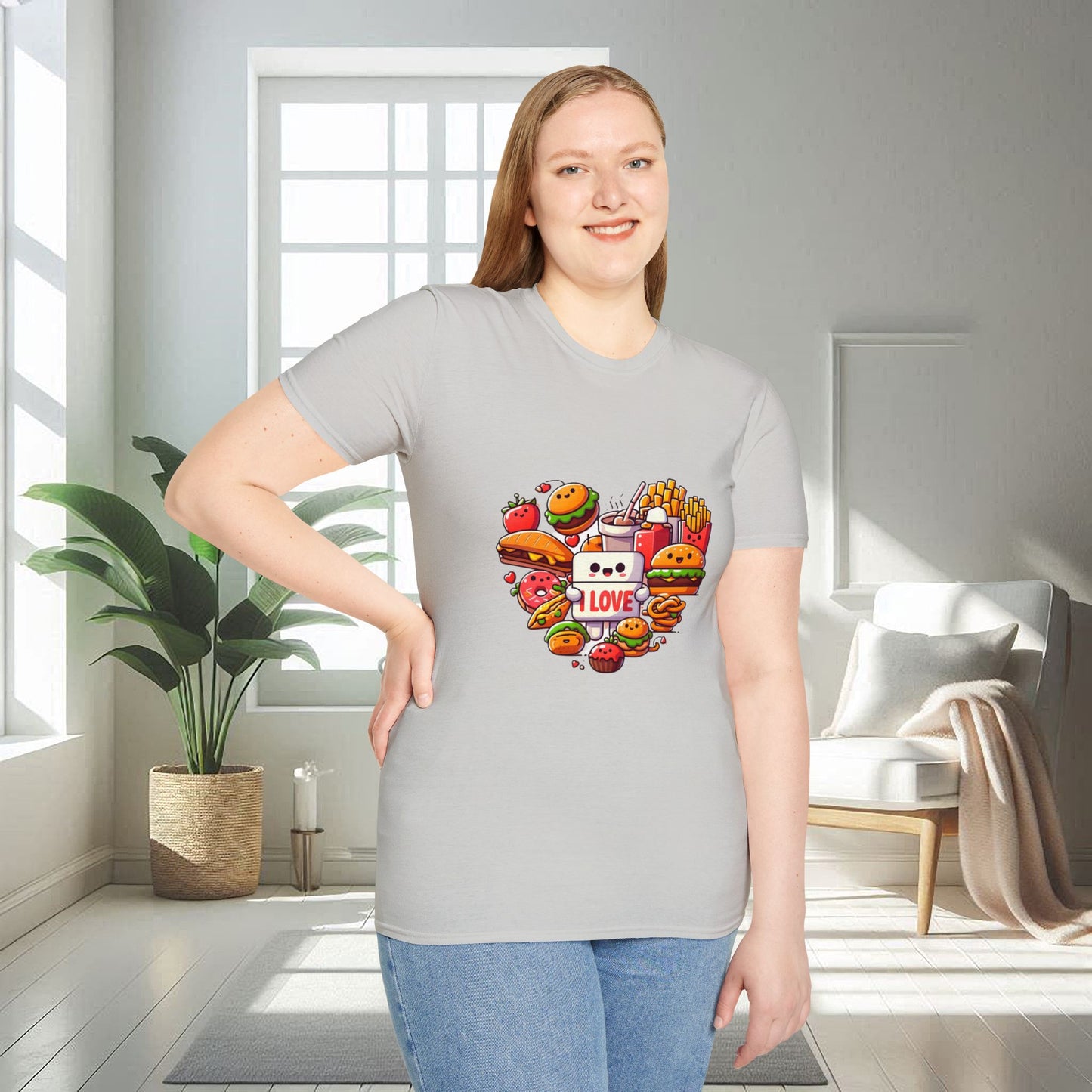 I Love Food | Unisex Soft T-shirt