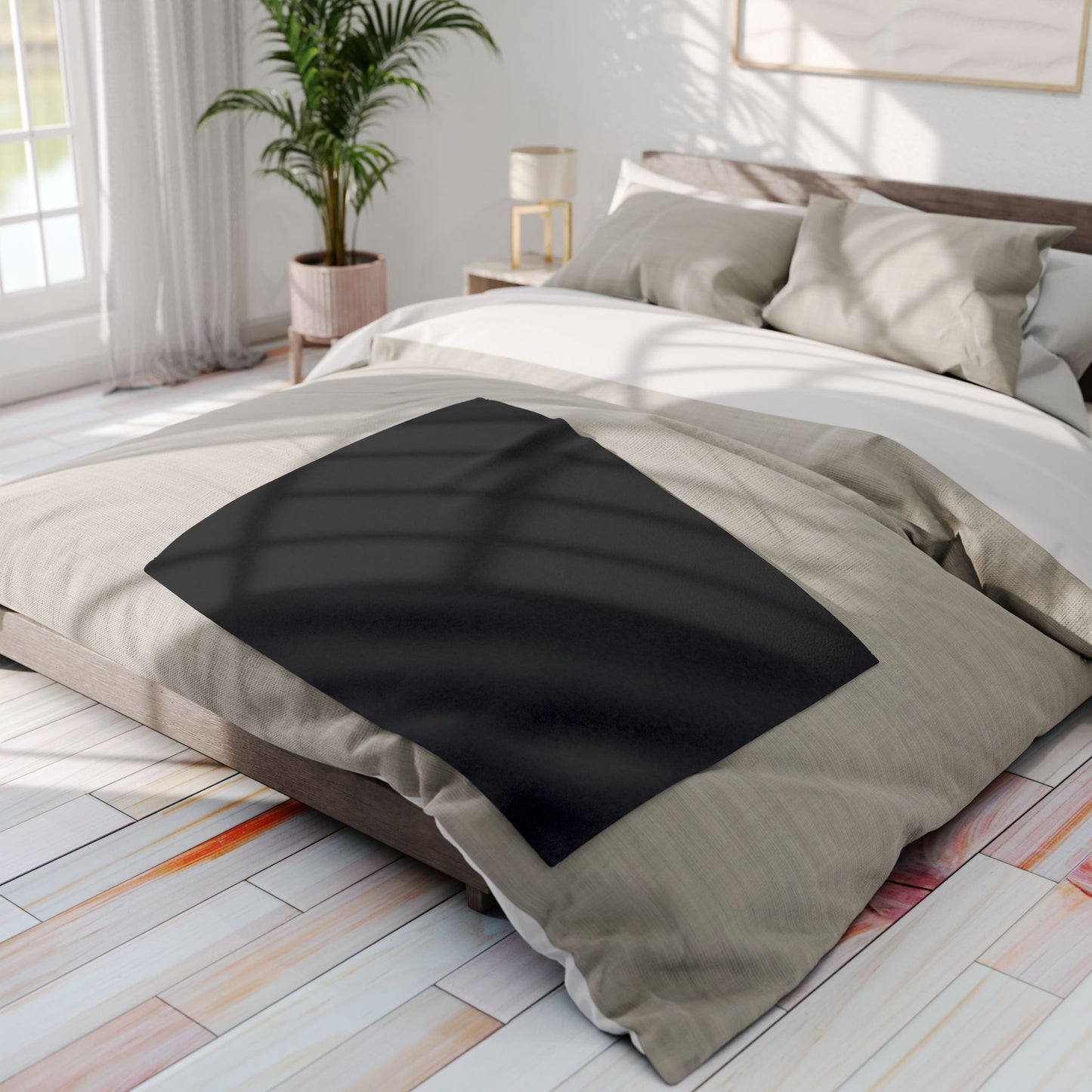 Black | Arctic Fleece Blanket