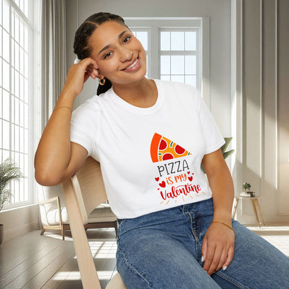 La pizza est ma Saint-Valentin | T-shirt doux unisexe