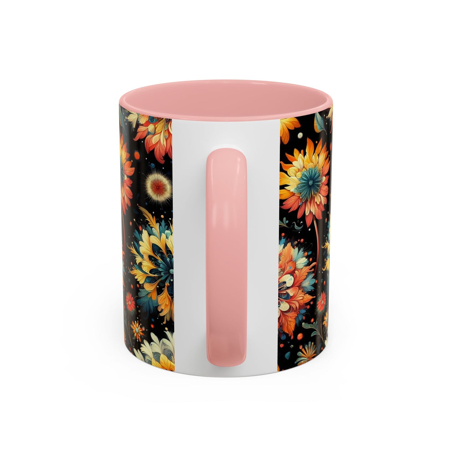 Vibrant Dandelions | Accent Coffee Mug (11oz)