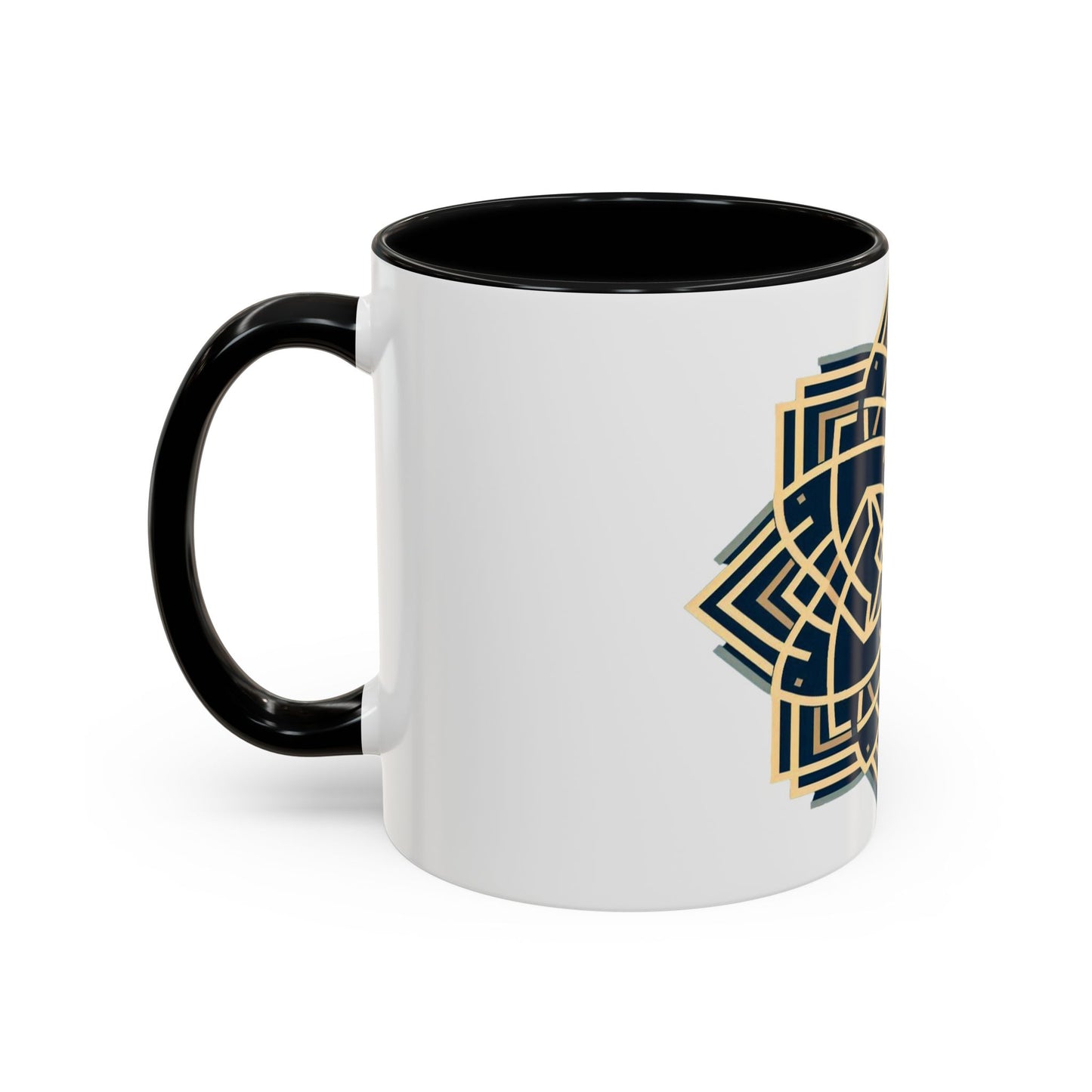 Royal Geometric Pattern | Accent Coffee Mug (11, 15oz)