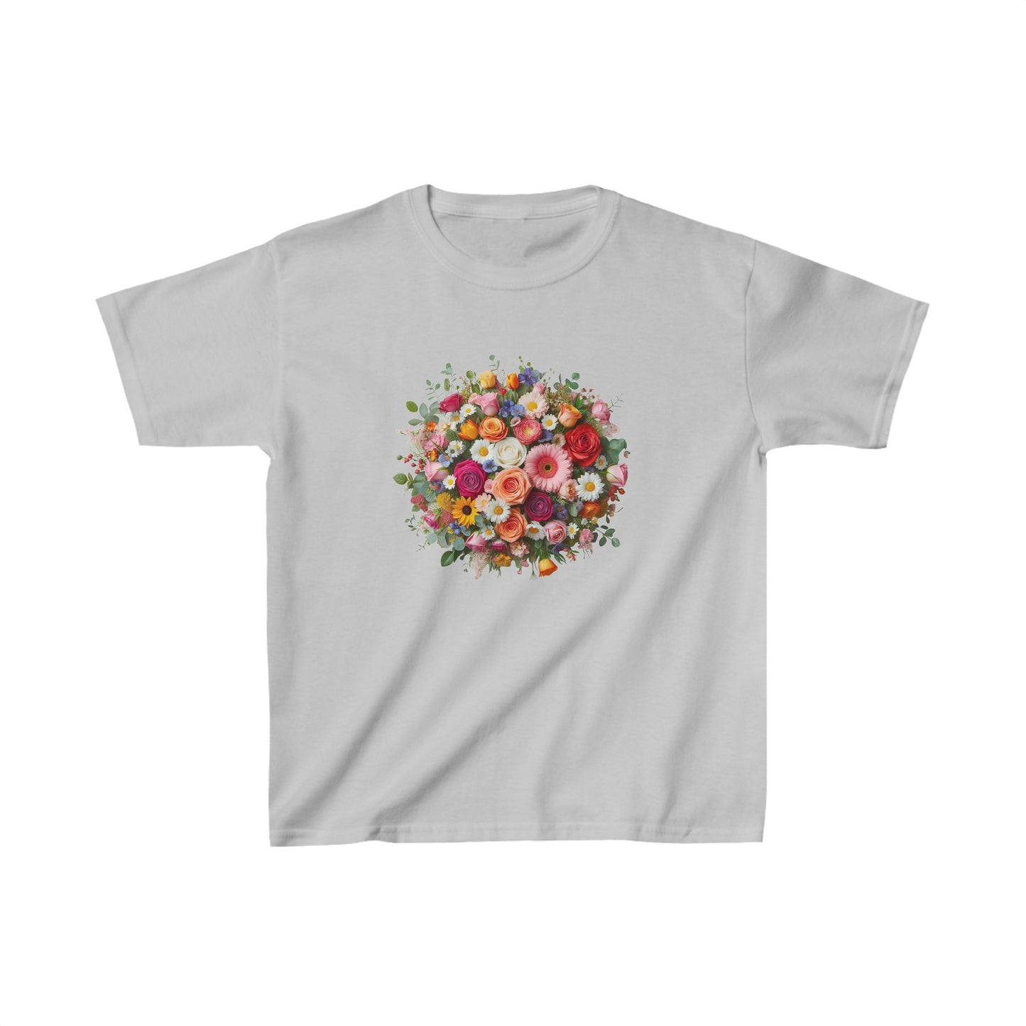 Set of Flowers | Kids Heavy Cotton™ Tee