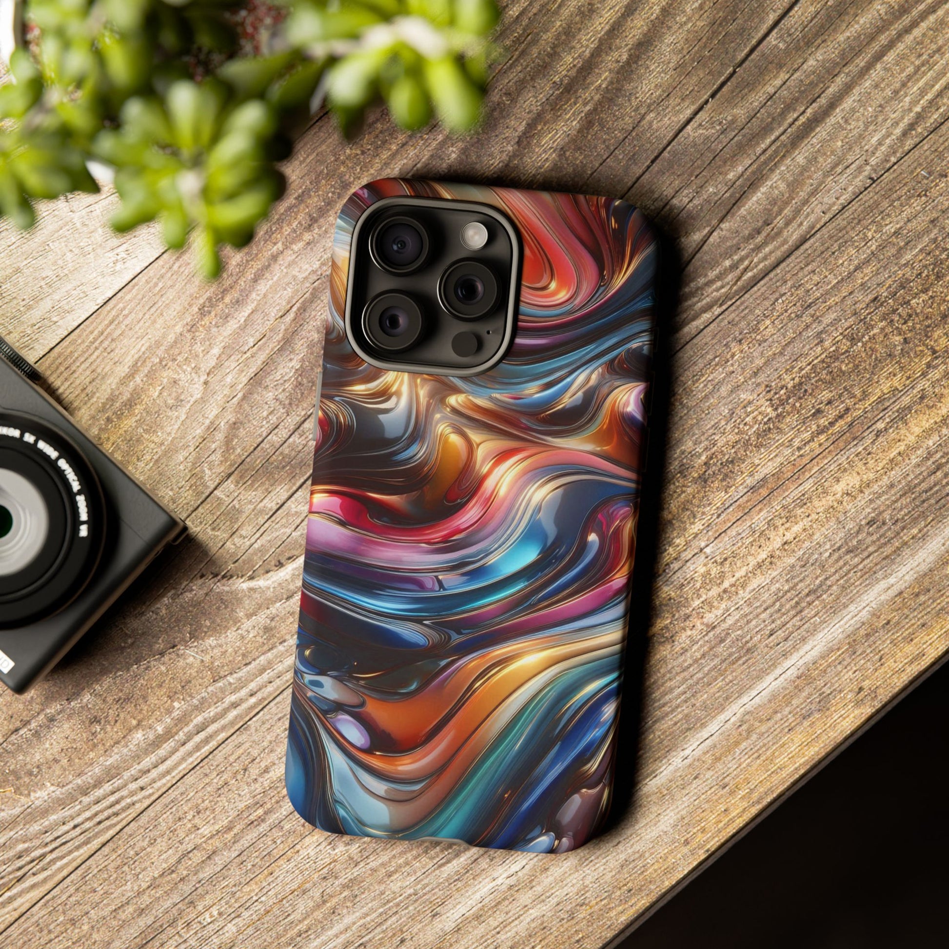 Wave Art Multicolored | Tough Cases