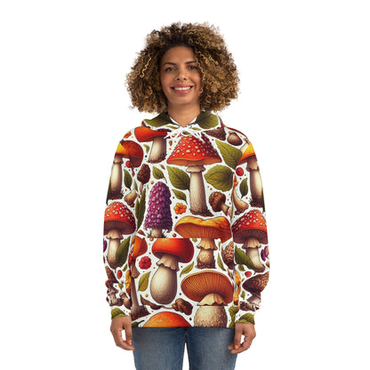 Mushrooms on Beige | Unisex Hoodie