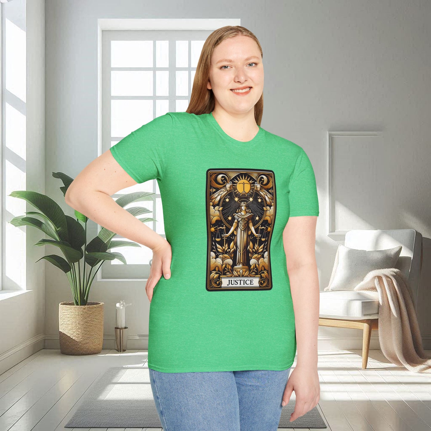 Justice Tarot | Unisex Soft T-shirt