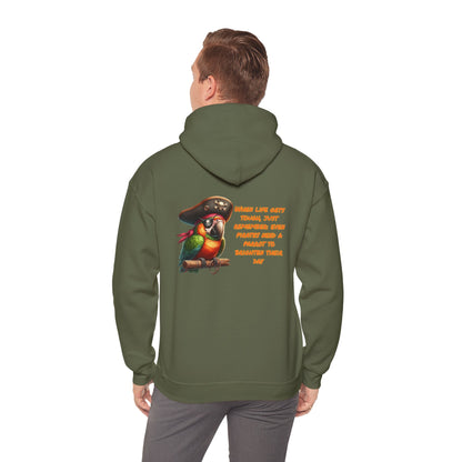 Pirate's Parrot | Unisex Heavy Blend™ Hooded Sweatshirt