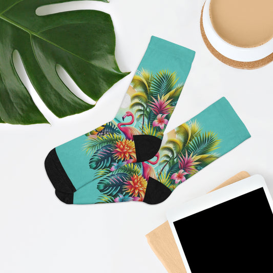 Flamingos | Comfortable Socks