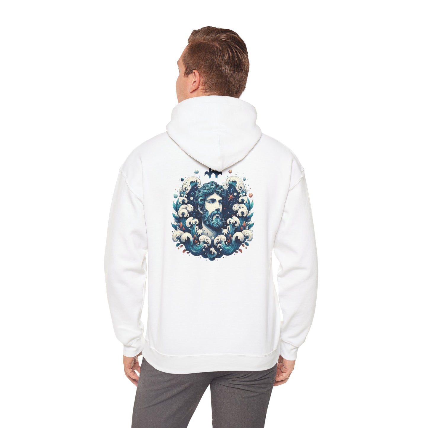 Aquarius | Zodiac Sign | Unisex Heavy Blend™ Hooded Sweatshirt