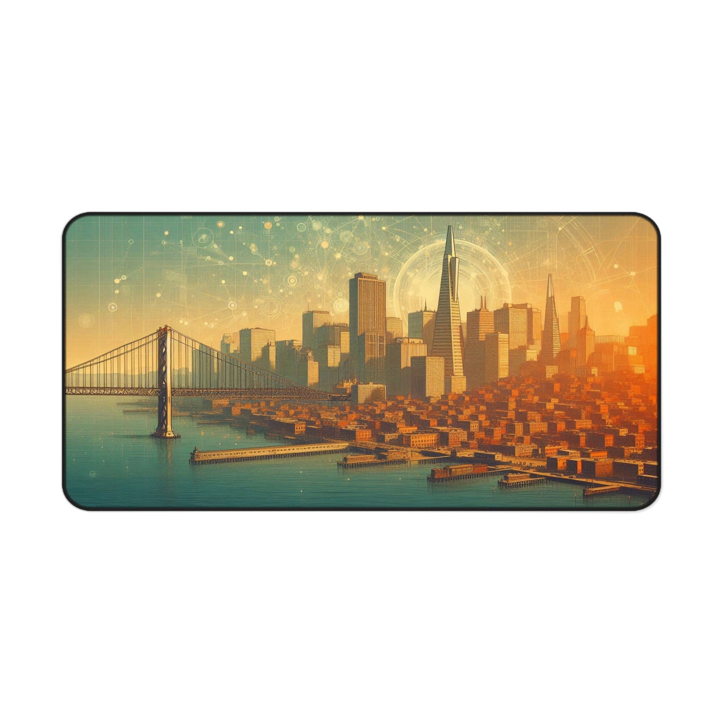 San Francisco Skyline | Desk Mat