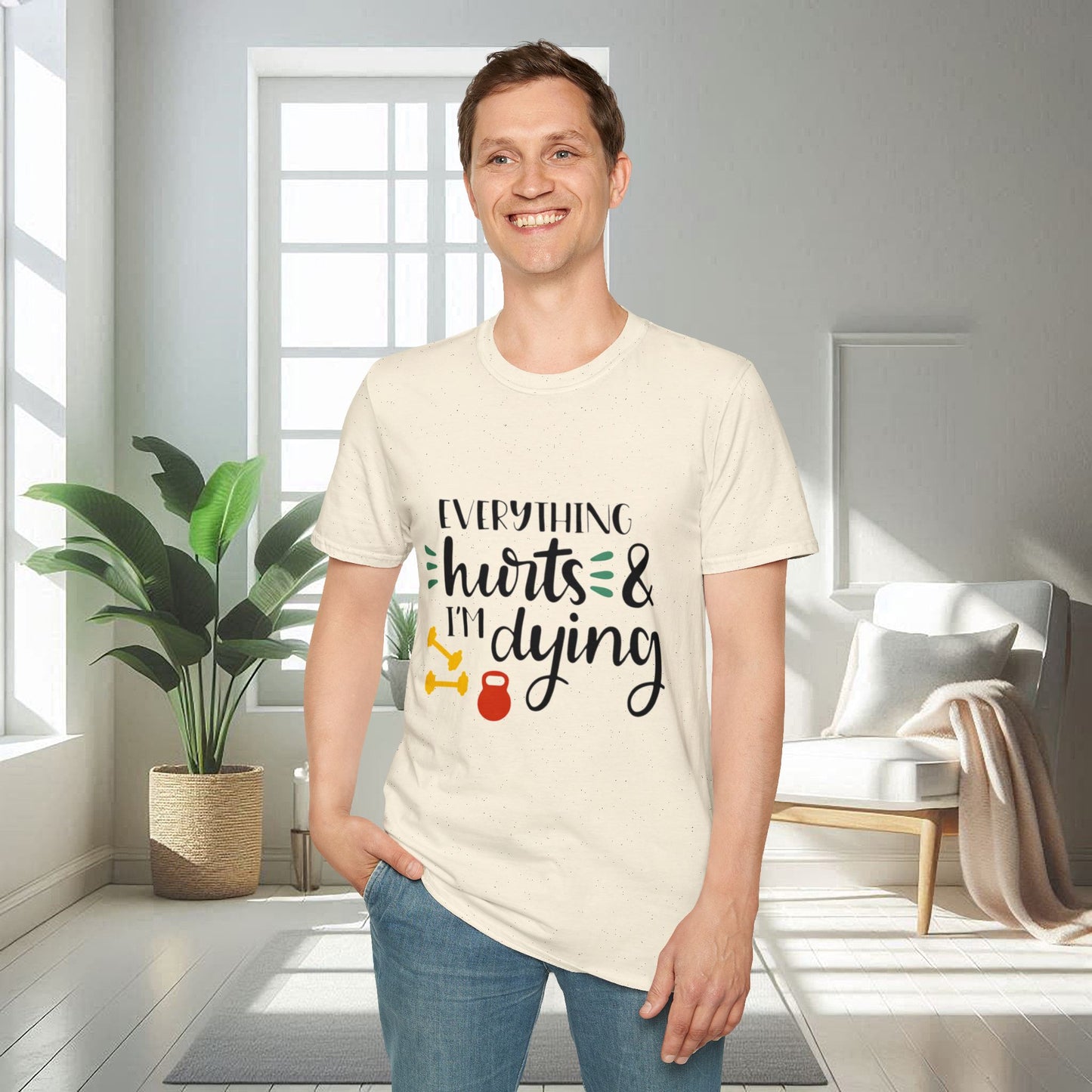 Tout me fait mal, je meurs | T-shirt doux unisexe