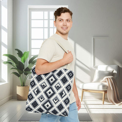 3D Geometric Pattern | Tote Bag