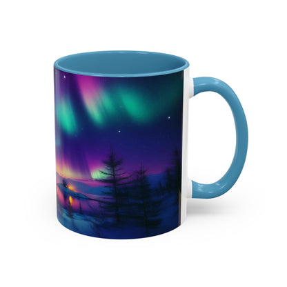 Beautiful Northern Lights | Accent Coffee Mug (11oz)