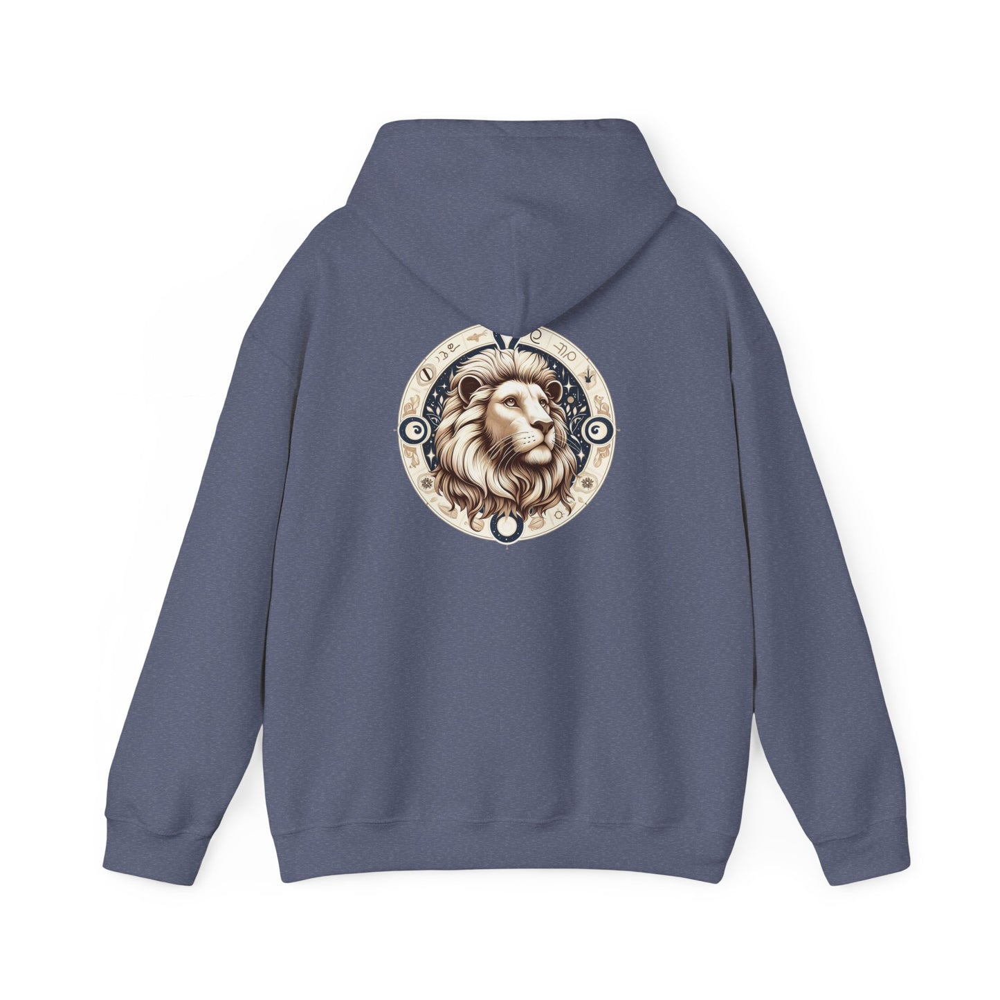 Lion | Signe du zodiaque | Sweat à capuche unisexe Heavy Blend™