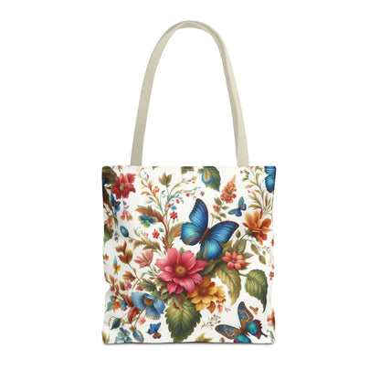 Flowers and Butterflies | Tote Bag