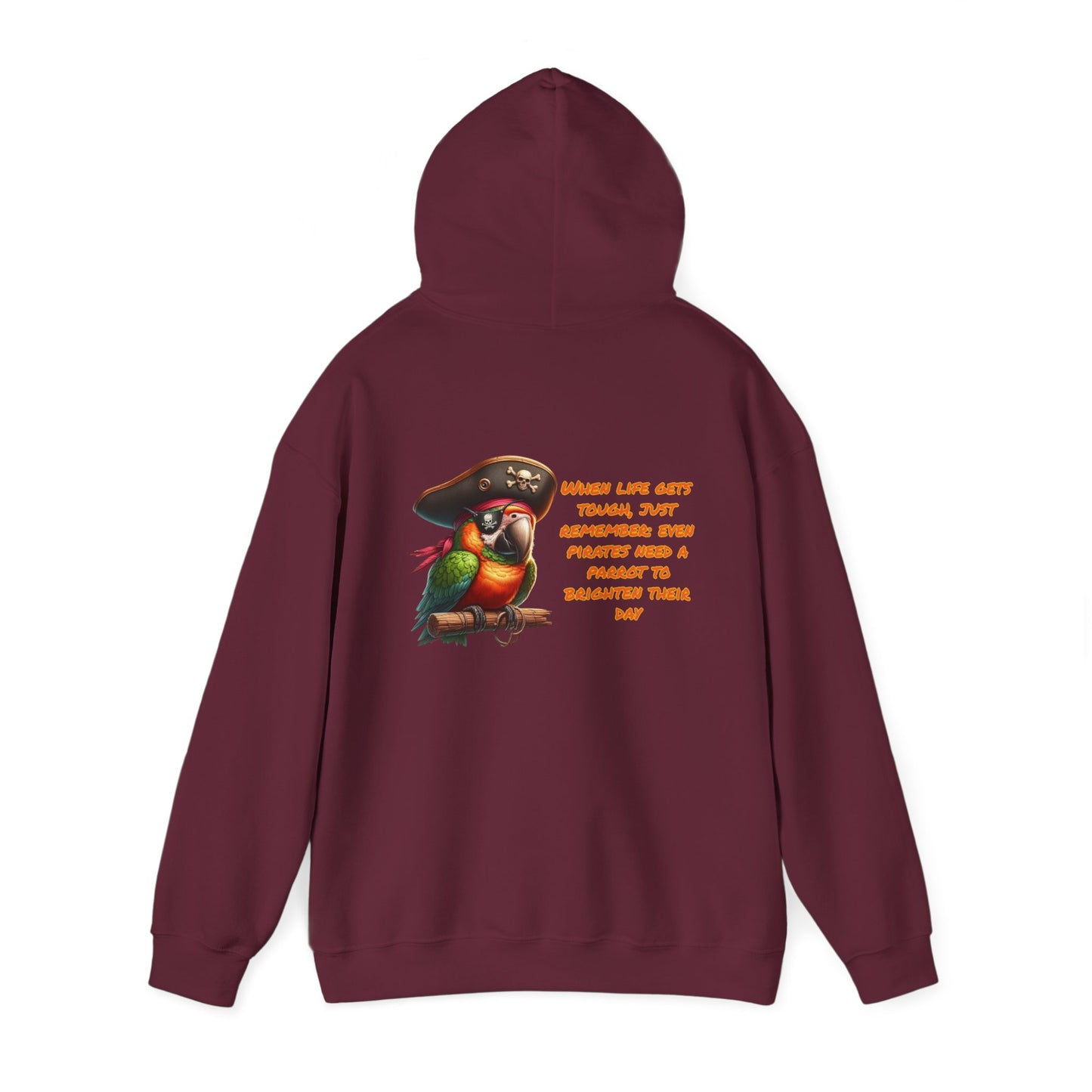 Pirate's Parrot | Unisex Heavy Blend™ Hooded Sweatshirt