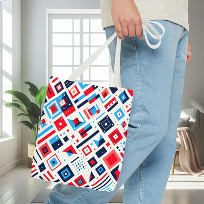 Modern Multicolored Abstract Shapes | Tote Bag