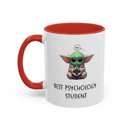 Best Psychology Student | Accent Coffee Mug (11, 15oz)