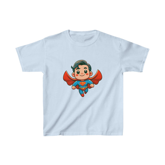 Animated Superhero | Kids Heavy Cotton™ Tee