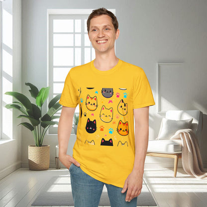 Cute Cats  | Unisex Soft T-shirt