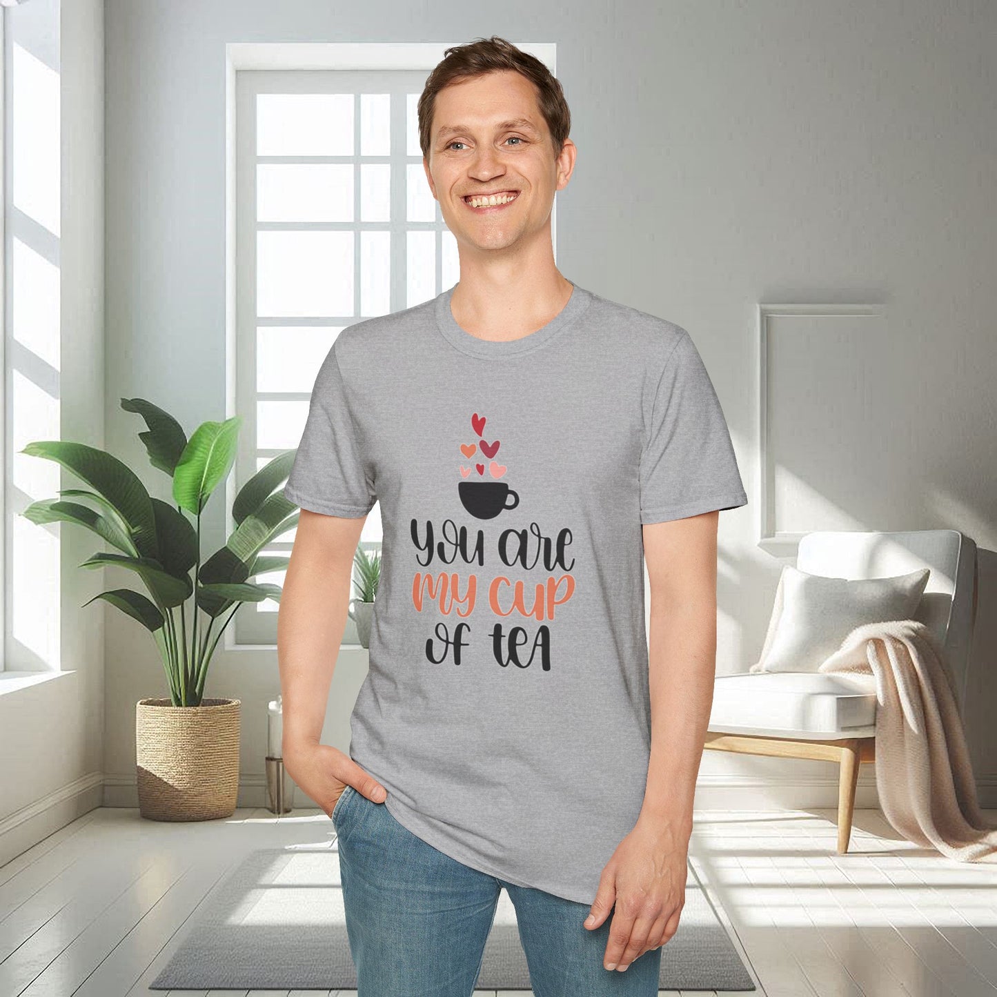 Eres mi taza de té | Camiseta unisex suave