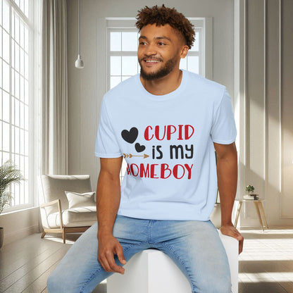 Cupidon est mon pote | T-shirt doux unisexe