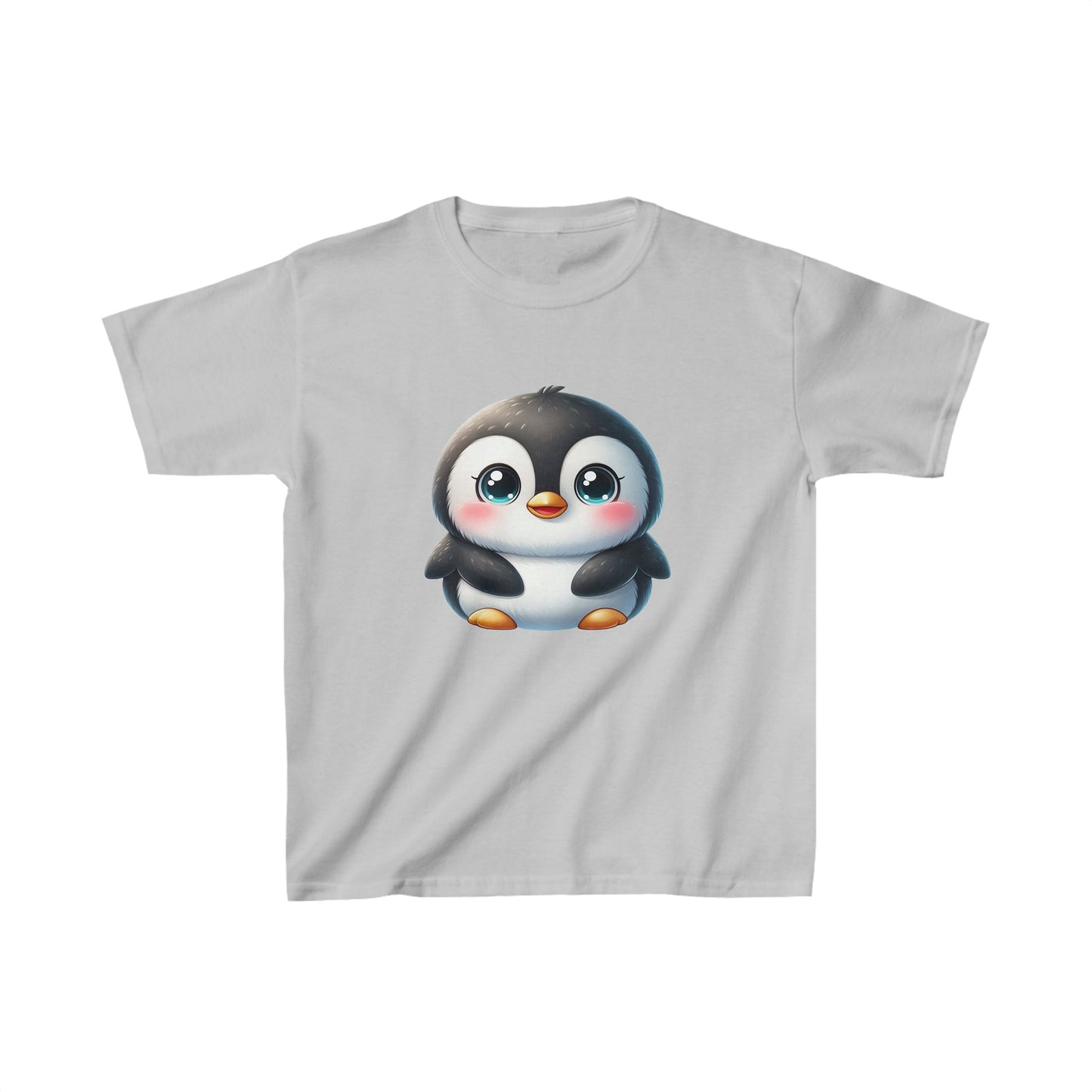 Camiseta de algodón pesado para niños Innocent Penguin