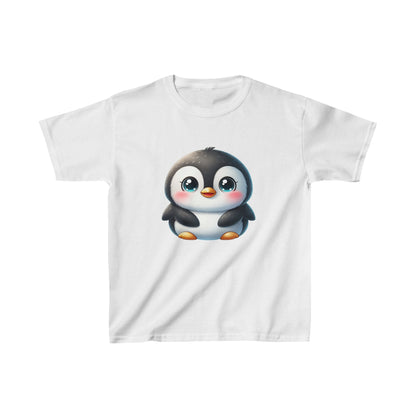 Camiseta de algodón pesado para niños Innocent Penguin