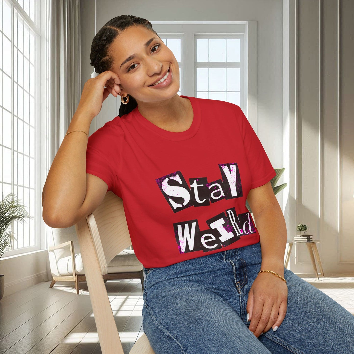 Stay Weird | Unisex Soft T-shirt