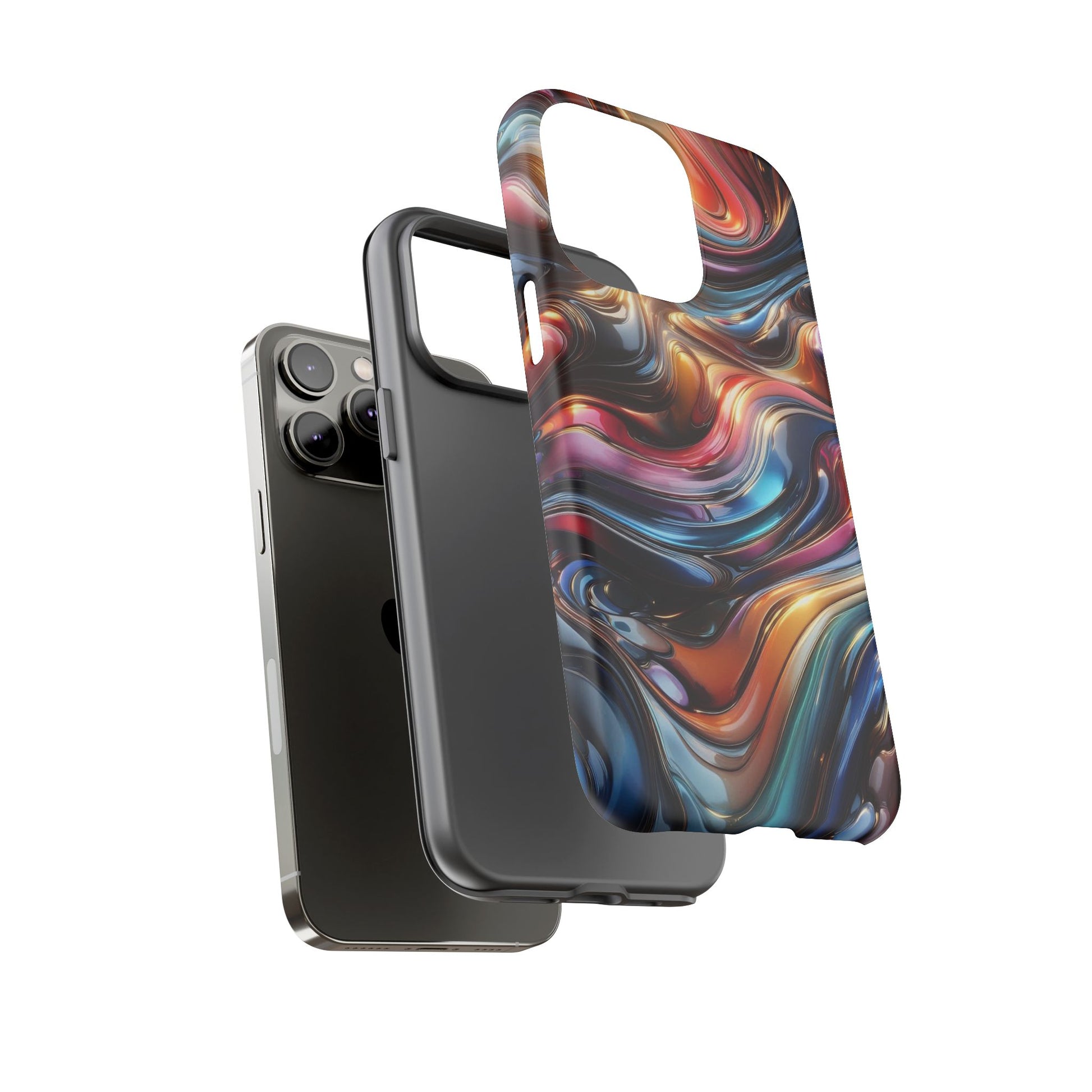 Wave Art Multicolored | Tough Cases