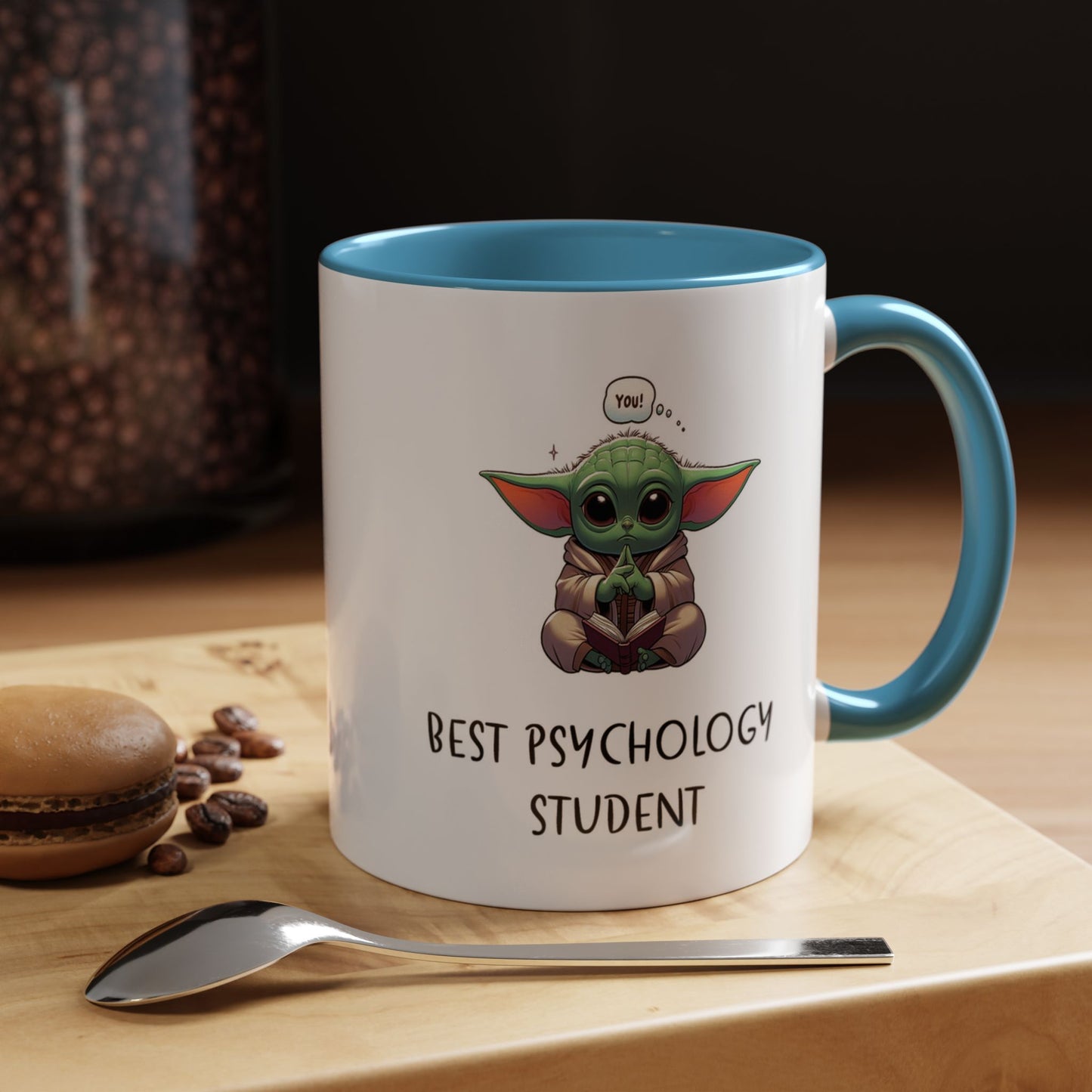 Best Psychology Student | Accent Coffee Mug (11, 15oz)