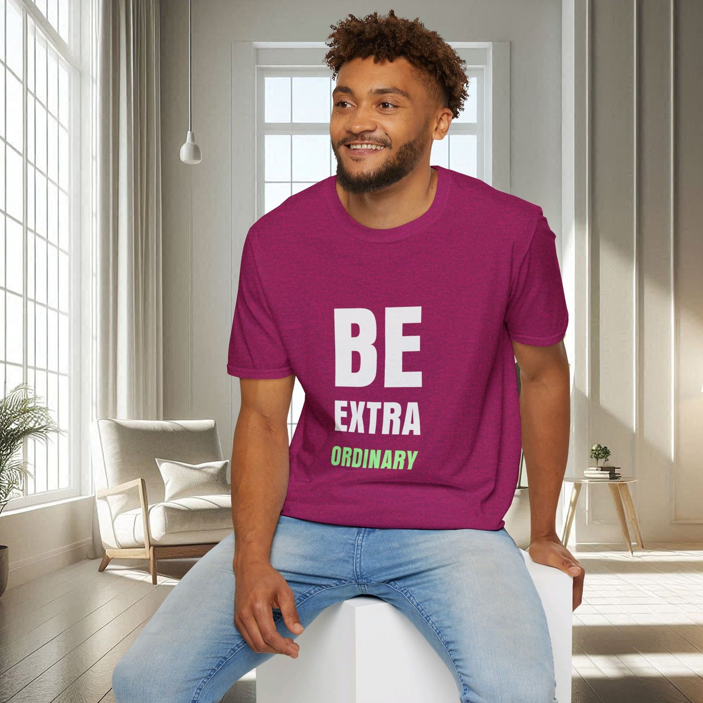 Soyez Extra Ordinaire | T-shirt doux unisexe