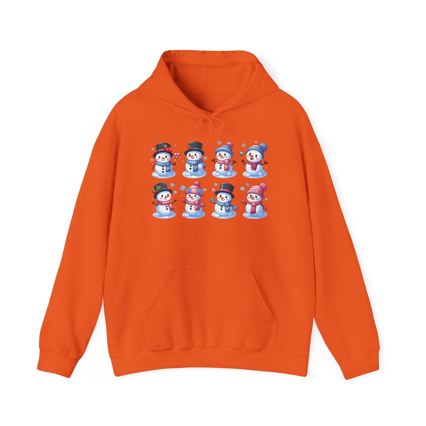 Playful Snowmen | Unisex Heavy Blend™ Hooded Sweatshirt