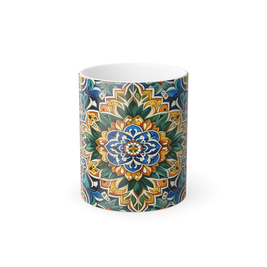 Moroccan Design | Color Morphing Mug, 11oz