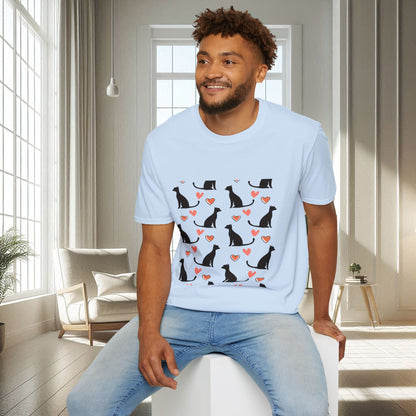 Cats and Hearts | Unisex Soft T-shirt