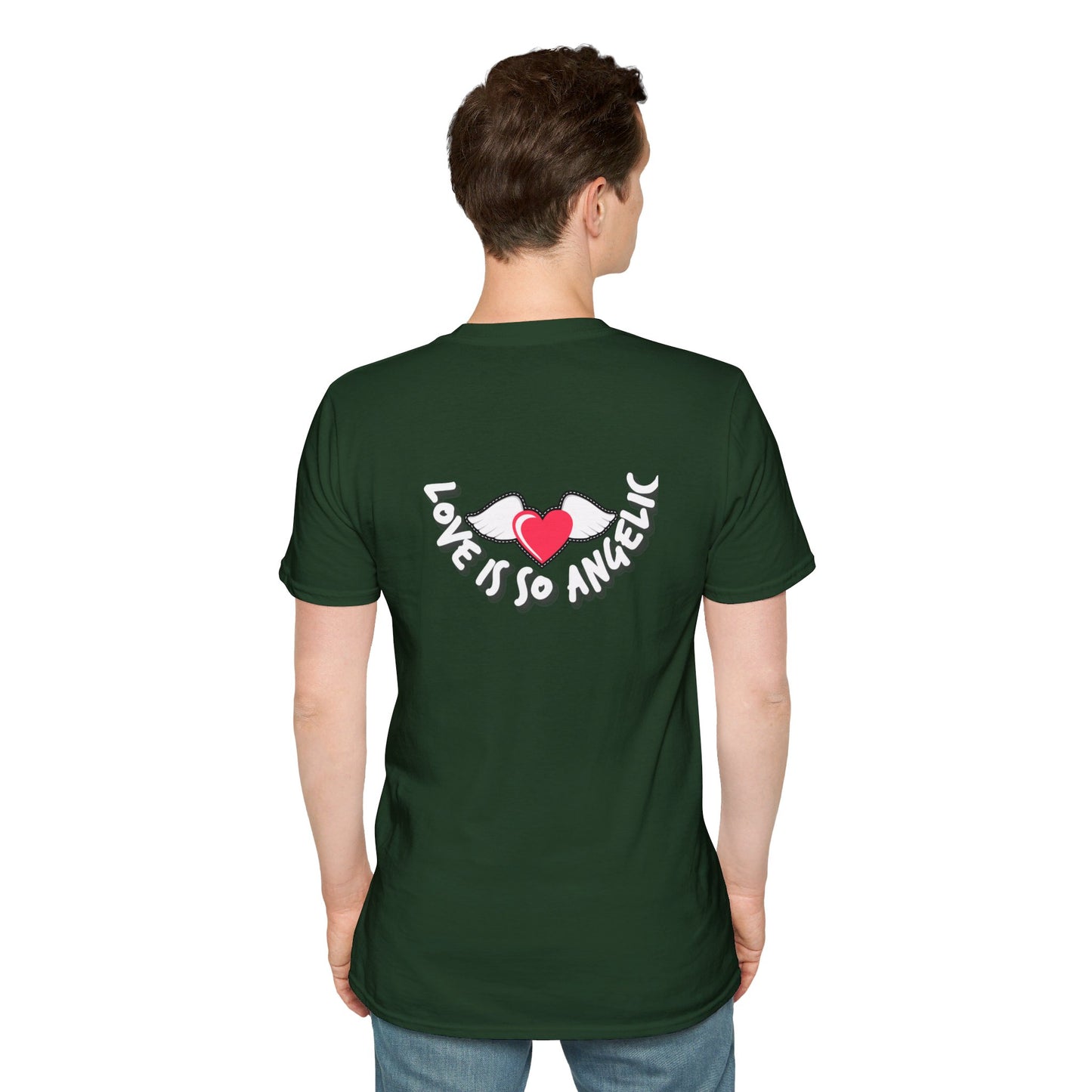 Love Is So Angelic | Unisex Soft T-shirt