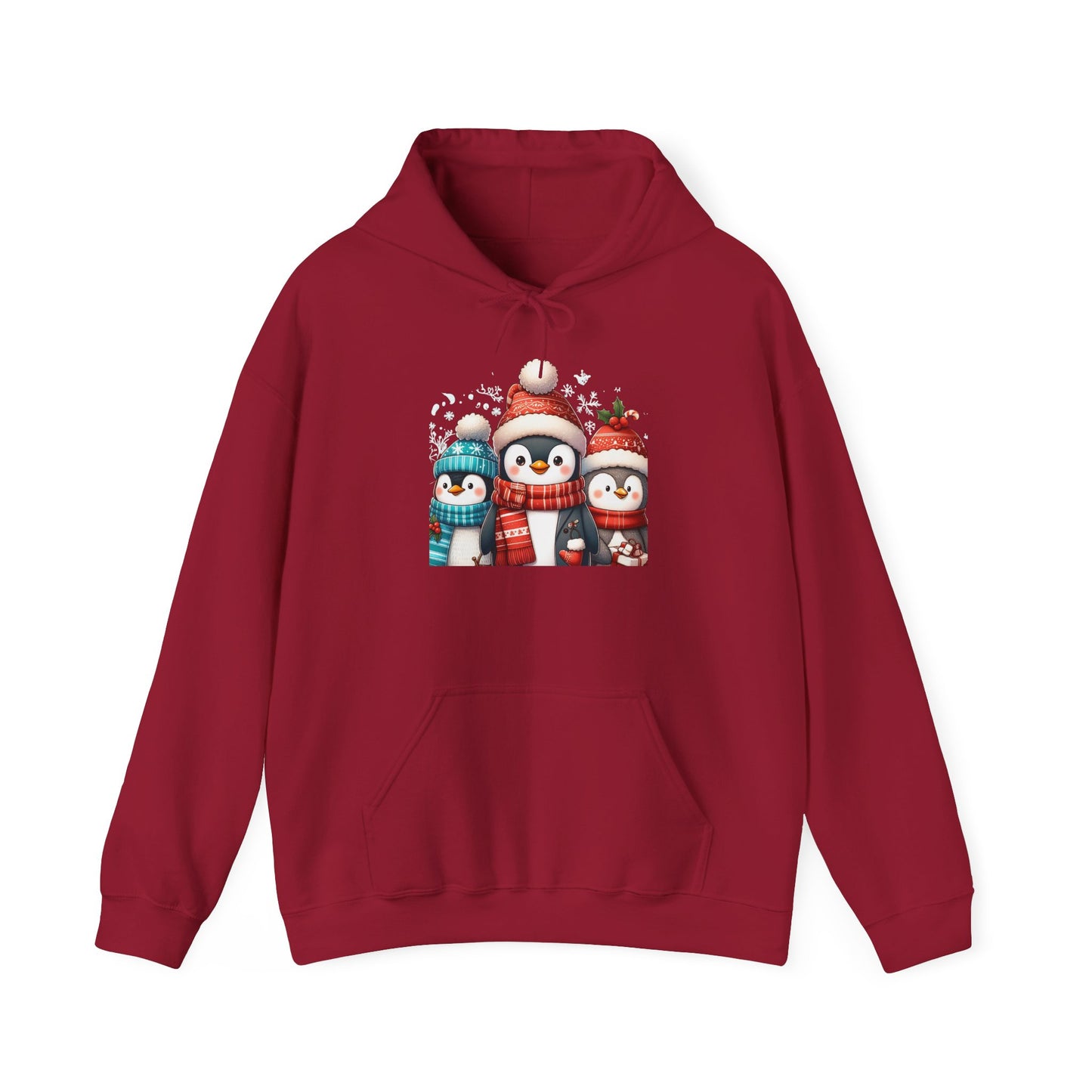 Penguin Family | Unisex Heavy Blend™ Hooded Sweatshirt