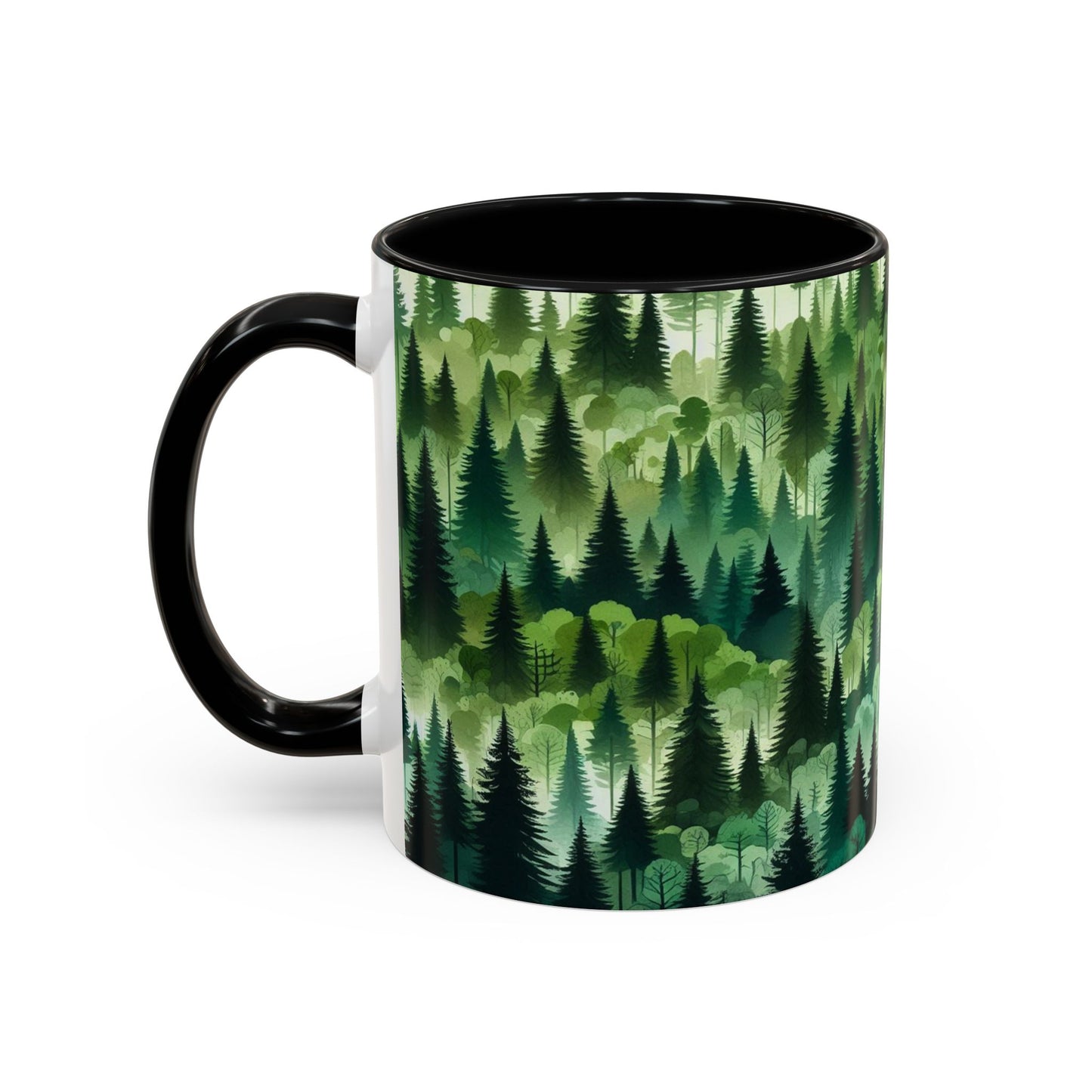 Forest Trees | Accent Coffee Mug (11oz)