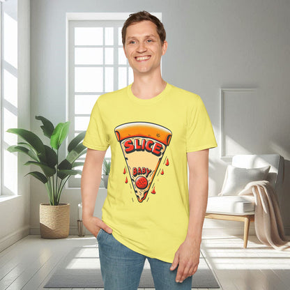 Slice Baby Pizza | Unisex Soft T-shirt