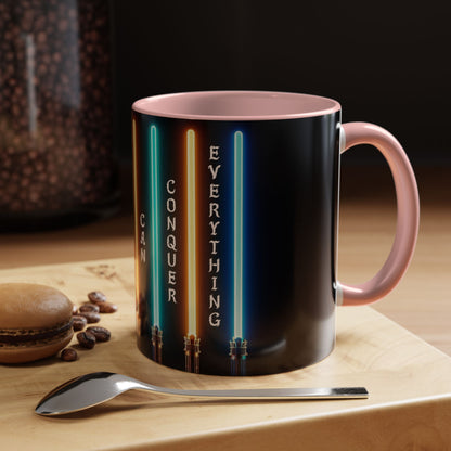 Strength Within You Can Conquer Everything | Accent Coffee Mug (11oz)