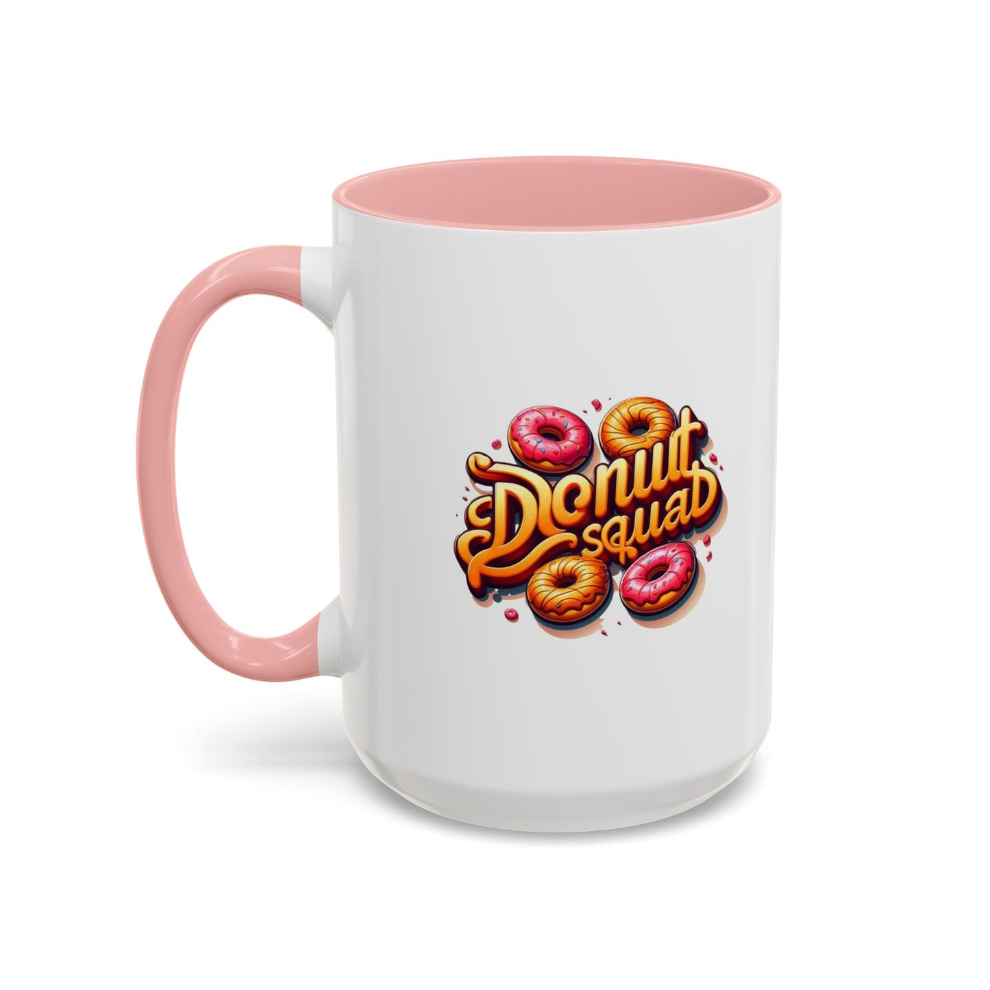 Taza de café con acento de Donut Squad (11 oz y 15 oz)