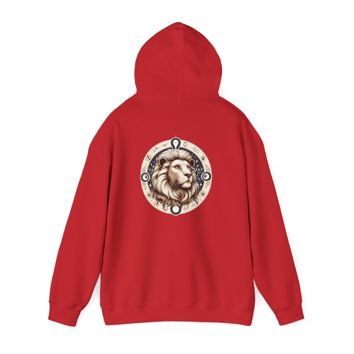 Lion | Signe du zodiaque | Sweat à capuche unisexe Heavy Blend™