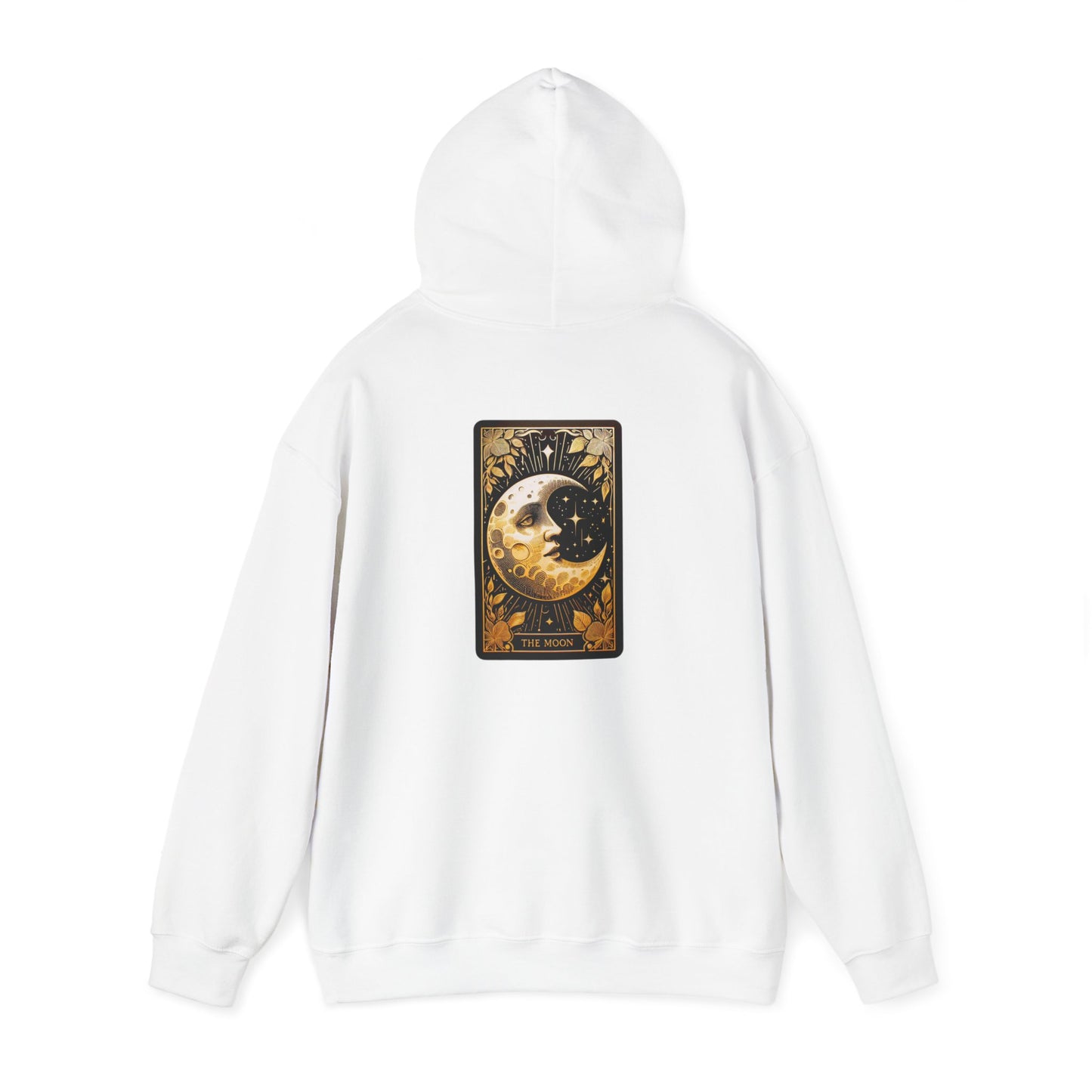 Sudadera unisex con capucha y estampado de cartas del Tarot de la Luna Heavy Blend™