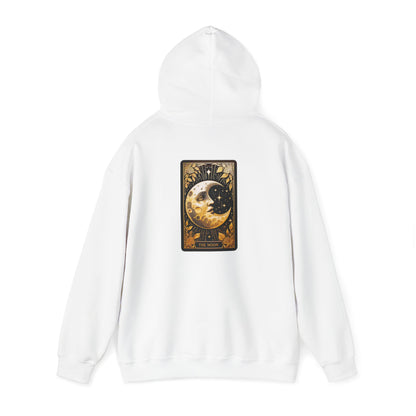 Sudadera unisex con capucha y estampado de cartas del Tarot de la Luna Heavy Blend™