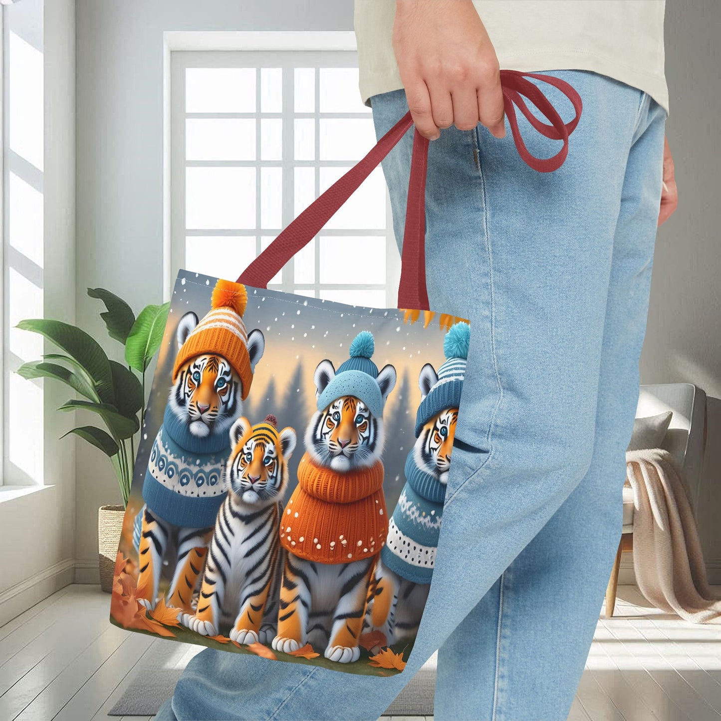 Tigers In Woolens | Tote Bag