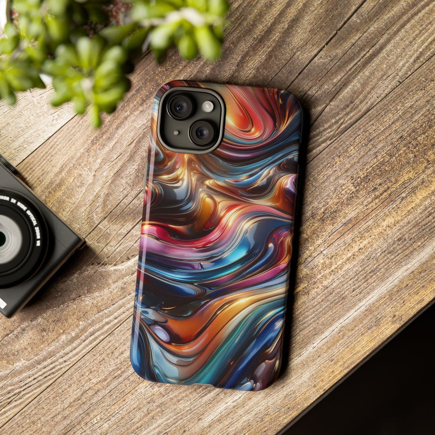 Wave Art Multicolored | Tough Cases