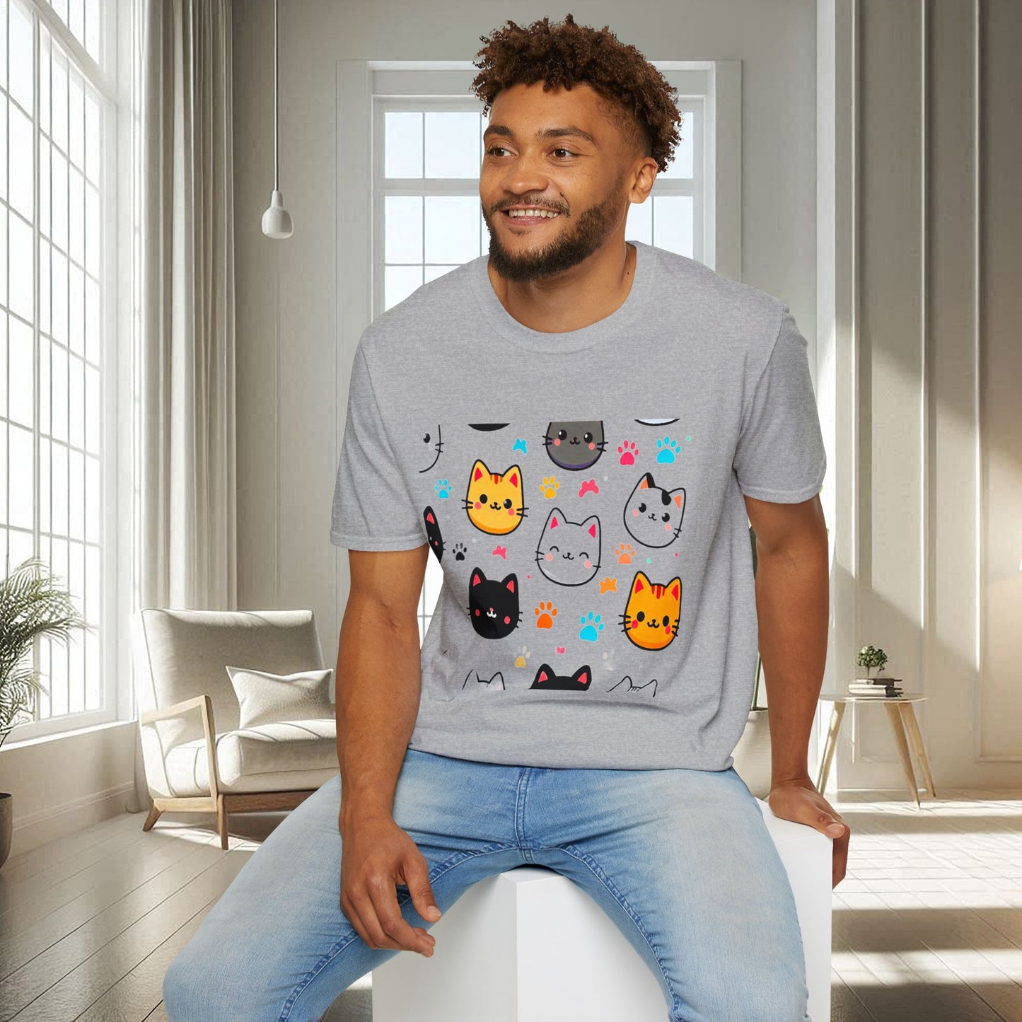 Cute Cats  | Unisex Soft T-shirt