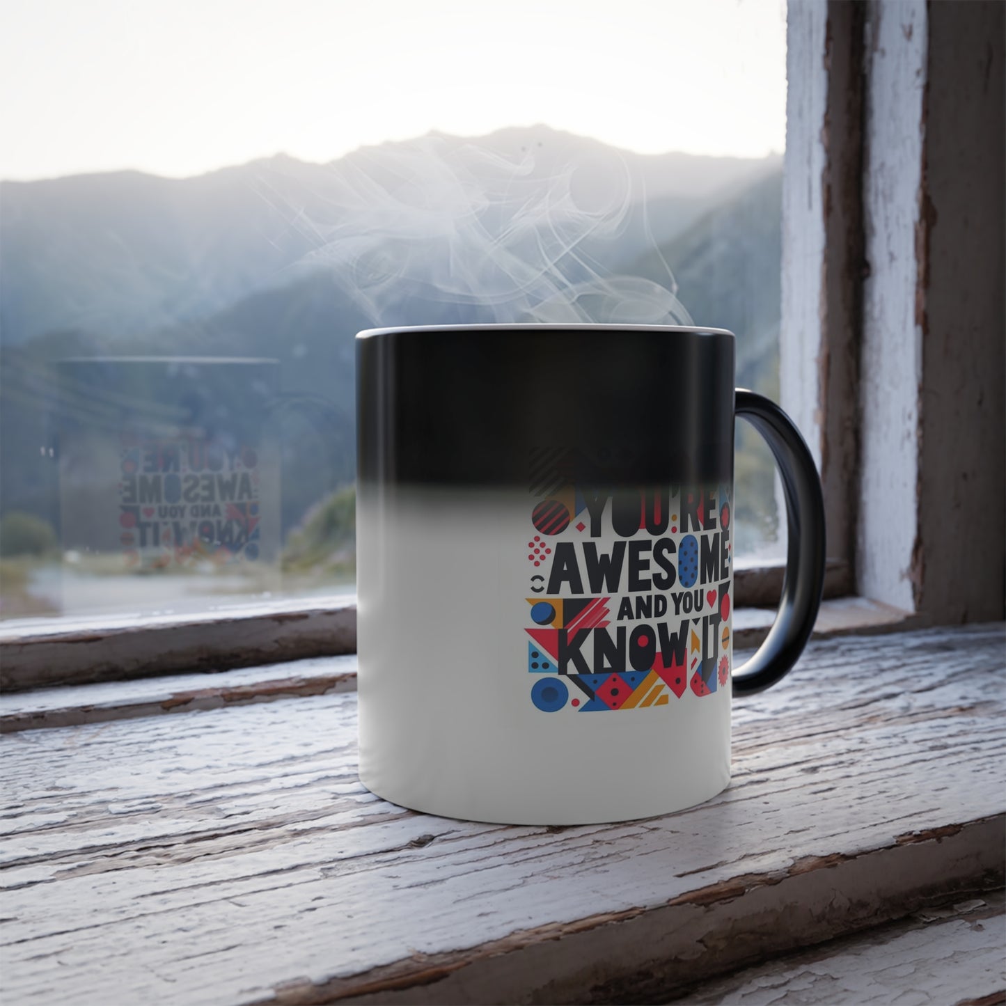 You're Awesome And You Know It | Color Morphing Mug, 11oz