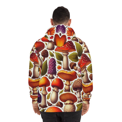 Mushrooms on Beige | Unisex Hoodie