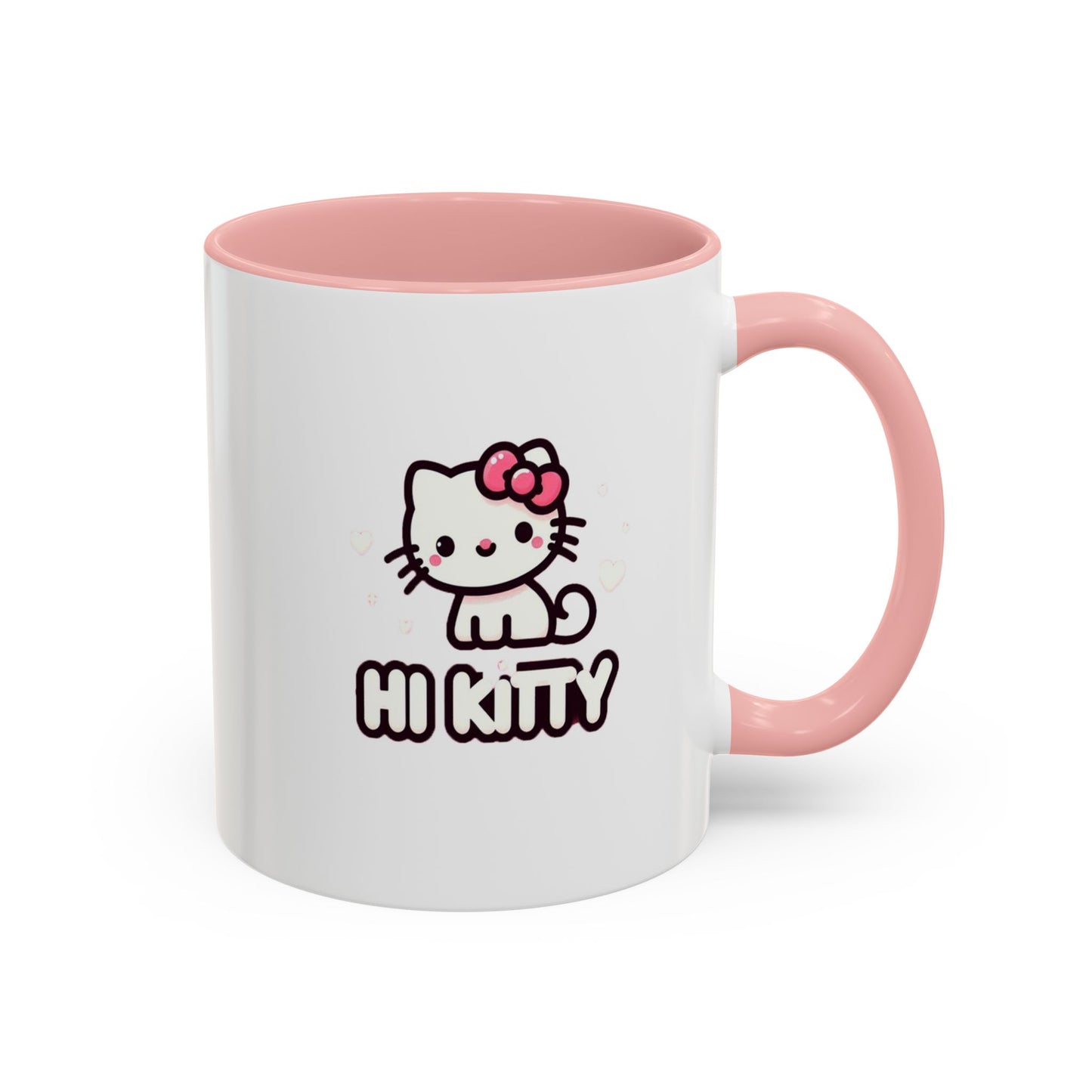 Taza de café con acento de Hi Kitty (11 oz y 15 oz)